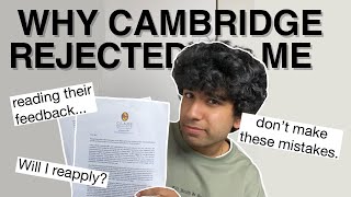 The REAL reason I was rejected by Cambridge University [upl. by Yro]