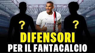 🔥 DIFENSORI PER IL FANTACALCIO sono da prendere tra asta e scambi [upl. by Eissirhc]