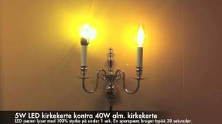 LED Kirkekerte 5W [upl. by Gridley]