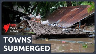 Storm Trami lands in Vietnam after causing floods and landslides in Philippines [upl. by Acirahs]