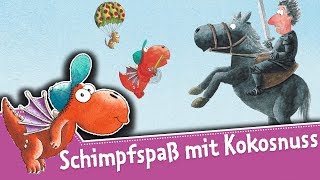 Schimpfen wie der kleine Drache Kokosnuss  lustige Schimpfworte für Kinder – schwarzer Ritter [upl. by Vaden911]