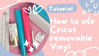 Master your Cricut Joy removable vinyl [upl. by Uhthna118]