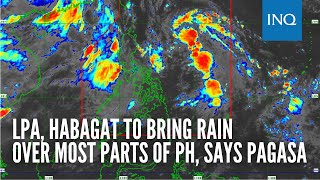 LPA habagat to bring rain over most parts of PH says Pagasa [upl. by Maurits]