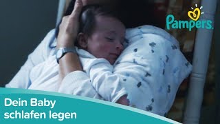 Baby schlafen legen  Pampers [upl. by Kelson202]