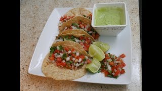 TACOS DE CARNE ASADA [upl. by Ettenrahs]