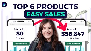 Best 6 Products To Sell amp Explode Your Dropshipping Sales Evergreen Products [upl. by Lipscomb849]