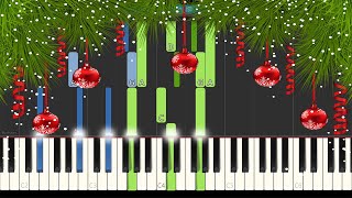 Noel Nouvelet Sing We Now of Christmas PIANO TUTORIAL [upl. by Fairman]