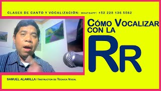 Cómo usar la Rr para cantar mejor Descubrelo con estos consejos  │ Clases de Canto OnLine [upl. by Rip112]