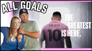 Lionel Messi HIGHLIGHTS  All Goals For Inter Miami [upl. by Orsini]