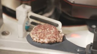 SoCal spot CaliExpress serves burgers and fries made by in autonomous AI kitchen [upl. by Larimore770]