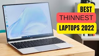 Top 5 Best Thinnest Laptops 2022 [upl. by Eeralav799]