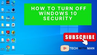 How To Turn OffDisable Windows Security in windows 1011 [upl. by Sedda739]