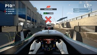 F1 2015 Mod Gameplay Jerez Lewis Hamilton [upl. by Leese905]