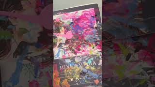 Palette peel at 1mil 🎨artist artmeme painting acrylicpainting [upl. by Ita]