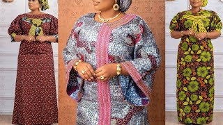 Latest amp Trendy Ankara Bububoubou Gown styles  Beautiful Long MaxiKaftan Dress Styles in 2024 [upl. by Fraze260]