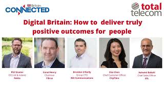 Connected Britain 2022  Keynotes Delivering positive outcomes for customers [upl. by Anaxor605]