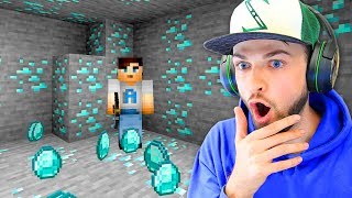 I found the GREATEST Diamond loot in Minecraft Part 2 [upl. by Whitson]