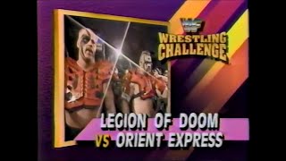 LOD vs Orient Express Wrestling Challenge May 12th 1991 [upl. by Loux]