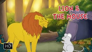 Aesops Fables  The Lion and The Mouse  Moral Stories for Kids [upl. by Naomi]