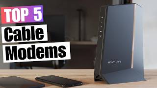 5 Best Cable Modems 2024  Which One Should You Trust [upl. by Aneez]