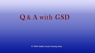 Q amp A with GSD 128 with CC [upl. by Fons]