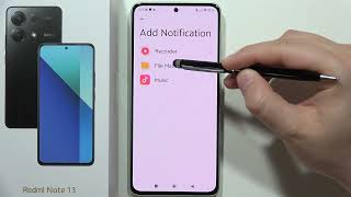 How to Change Notifications Sound on Redmi Note 13  Custom Notifications Sound [upl. by Gonick]