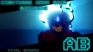 Nightmare mode sans showcase  AB [upl. by Risley]