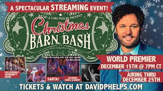 Spectacular Streaming Event Christmas Barn Bash [upl. by Aleusnoc]