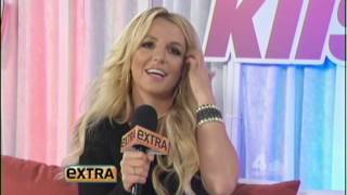 Britney Spears interview on Extra part 1 May 14 2013 [upl. by Adnerol]