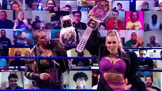 Tamina amp Natalya VS The Riott Squad [upl. by Yrek]