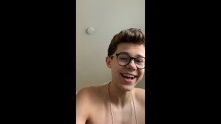 Case Walker shirtless Instagram live stream 1 HOUR  26 March 2019 [upl. by Twyla]