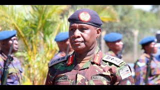 Live KDF bid farewell to General Robert Kibochi [upl. by Mahmoud402]