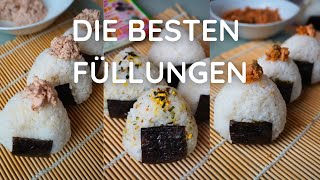 Onigiri EINFACH selber machen japanische Reisbällchen [upl. by Venditti]