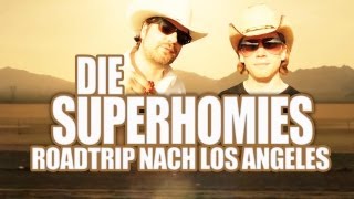 Die Superhomies in den USA  Roadtrip nach Los Angeles mit Gronkh und Sarazar [upl. by Obocaj]