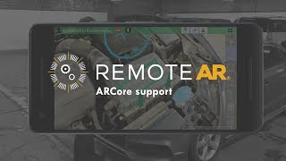 Remote AR adds ARCore support [upl. by Narbig]