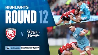 Gloucester v Sale  HIGHLIGHTS  LastMinute Penalty Secures Win  Gallagher Premiership 202324 [upl. by Shaya325]