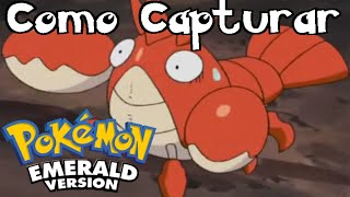 Como Capturar Corphish no Pokémon Emerald [upl. by Oiliruam983]