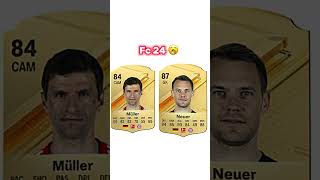 Eafc 24 Vs Fifa 22 Muller and neuer [upl. by Eidda352]