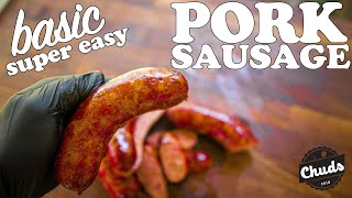 Pork Sausage for Beginners  Chuds BBQ [upl. by Emmie428]