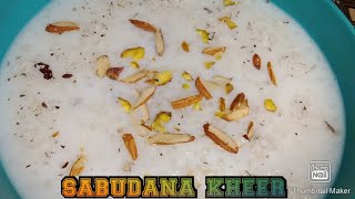 healthy sabudana kheer recipe sabudana recipe by cooking With Saba CWS [upl. by Locklin512]