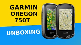 Garmin Oregon 750t Unboxing HD 0100167232 [upl. by Simona]