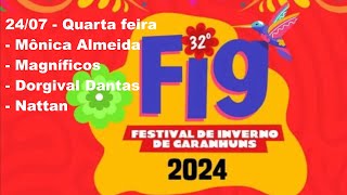 FIG 2024 AO VIVO FESTIVAL DE INVERNO DE GARANHUNS  PE [upl. by Niwred]