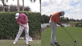 LEE WESTWOOD  SYNCED DRIVER GOLF SWING FACEON DTL REG amp SLOW MOTION 1080p HD [upl. by Navarro]