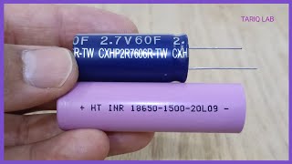 How To Use Super Capacitor As Battery [upl. by Ardnasela]