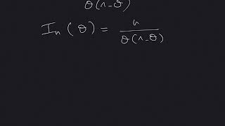 EMV loi de Bernoulli partie 33 calcul et propriétés de l’estimateur [upl. by Hyacinthie472]