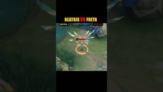 Who Is Stronger Beatrix Or Freya mobilelegend beatrix mlbb shorts freya [upl. by Patricio]