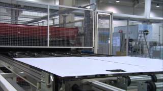 Turnkey Automatic Solar Module Manufacturing Line [upl. by Arraek273]