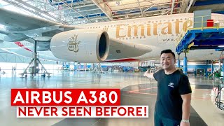 Inside Emirates A380 Service Center  How Did They Bring an A380 Back to Life [upl. by Yahsal]