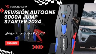 Revisión AUTOONE 6000A Jump Starter 2024  ¿Mejor Arrancador Portátil [upl. by Aaren416]