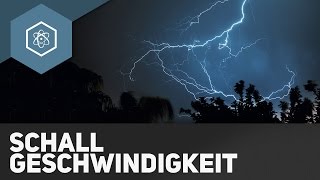 Die Schallgeschwindigkeit [upl. by Reamy]